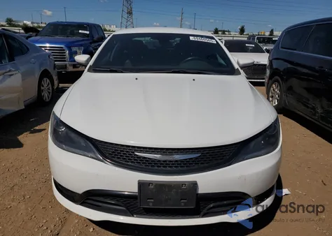 2015 Chrysler 200 S z USA, uszkodzony, nr VIN 1C3CCCBB0FN658776